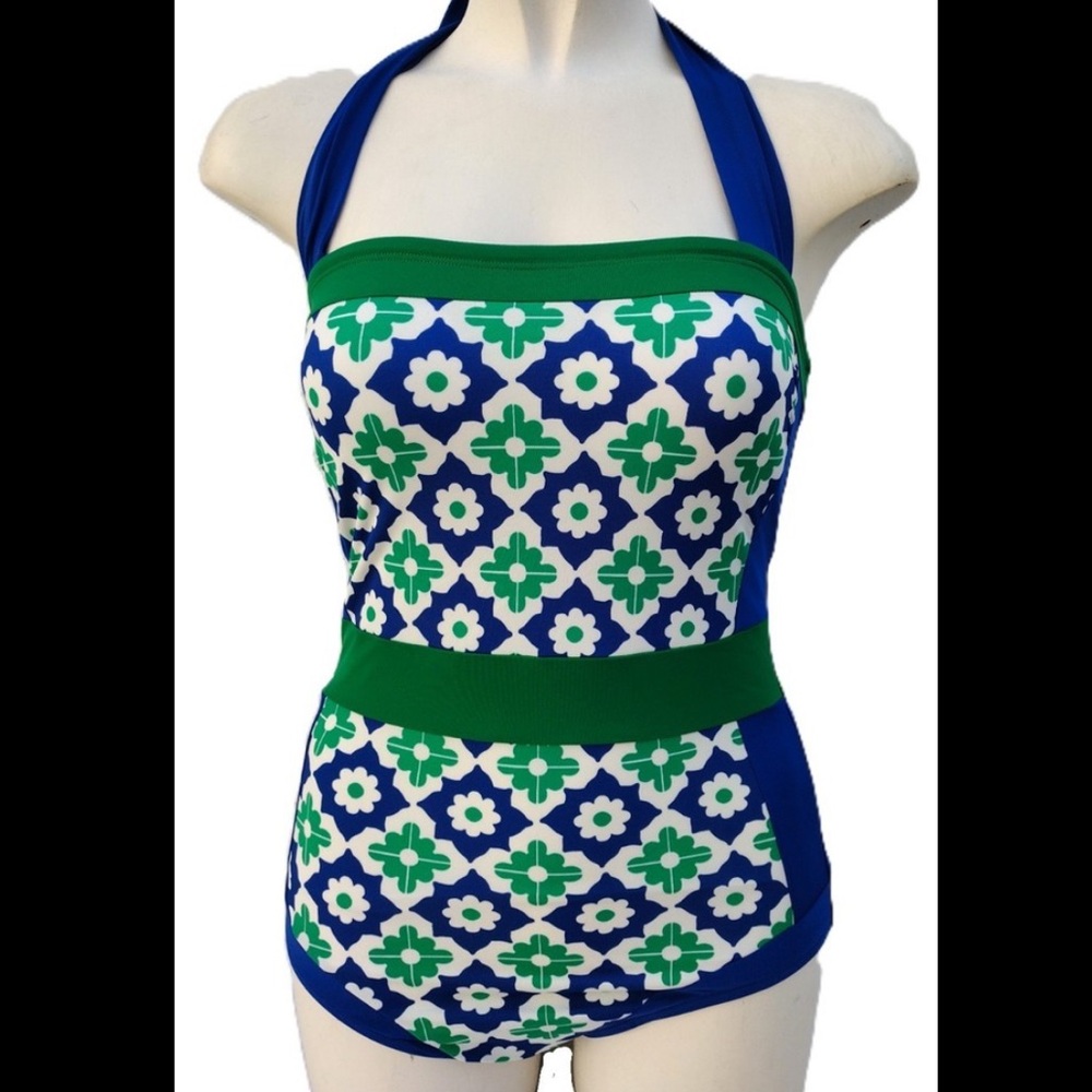 Boden Santorini Long Torso One-Piece Swimsuit
